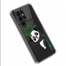 Deksel Til Samsung Galaxy S23 Ultra 5G Panda Bambus