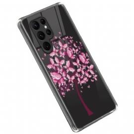 Deksel Til Samsung Galaxy S23 Ultra 5G Rosa Tre