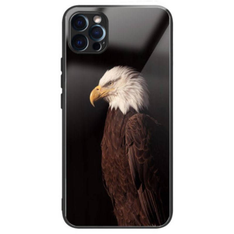 Deksel Til iPhone 14 Pro Max Eagle Herdet Glass