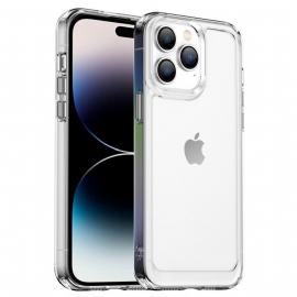 Deksel Til iPhone 14 Pro Max Transparent Candy Series