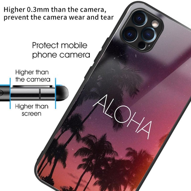 Mobildeksel Til iPhone 14 Pro Max Aloha Herdet Glass