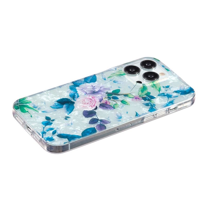 Deksel Til iPhone 15 Pro Blomster