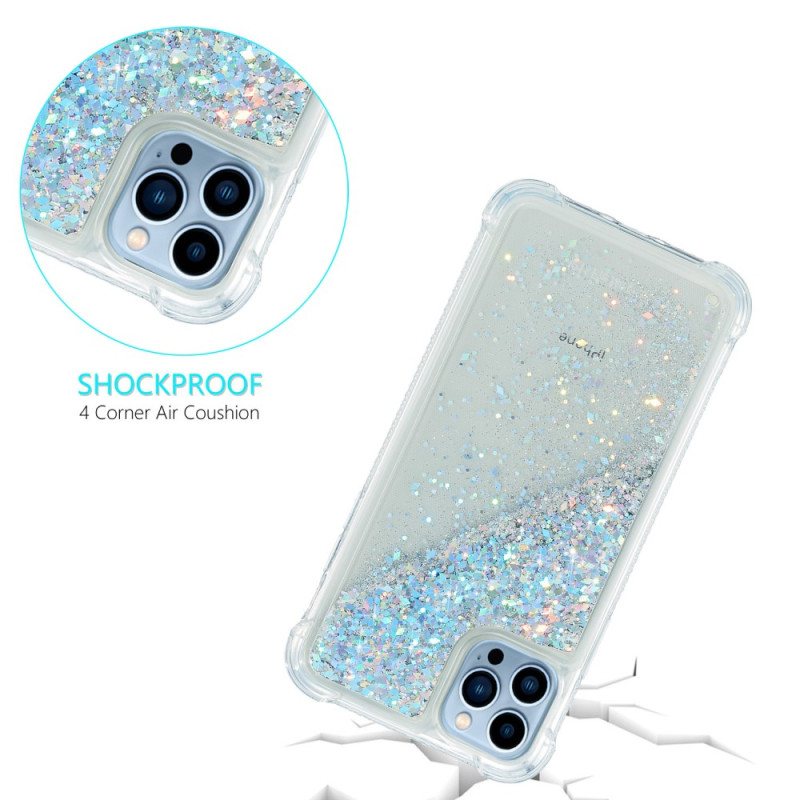 Deksel Til iPhone 15 Pro Glitter