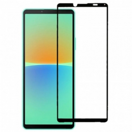 Sony Xperia 10 Iv Black Edge Skjermbeskytter I Herdet Glass