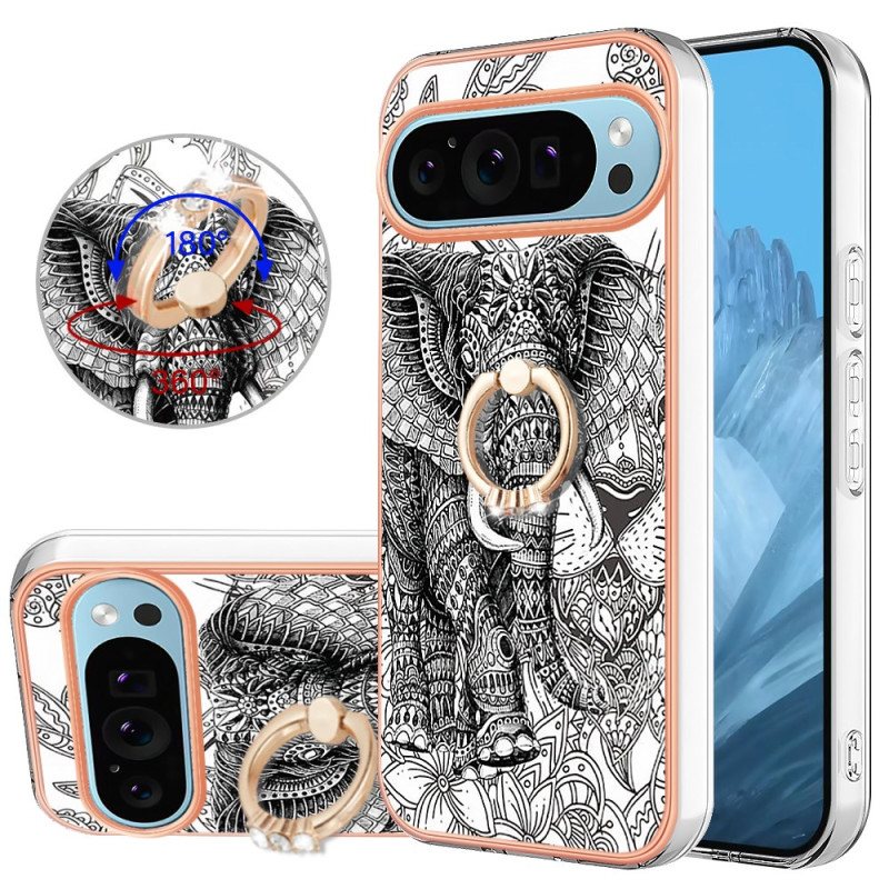 Deksel Google Pixel 9 Pro Elephant Totem Spport Ring