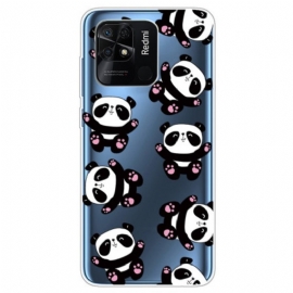 Deksel Til Xiaomi Redmi 10C Sømløse Flere Pandaer