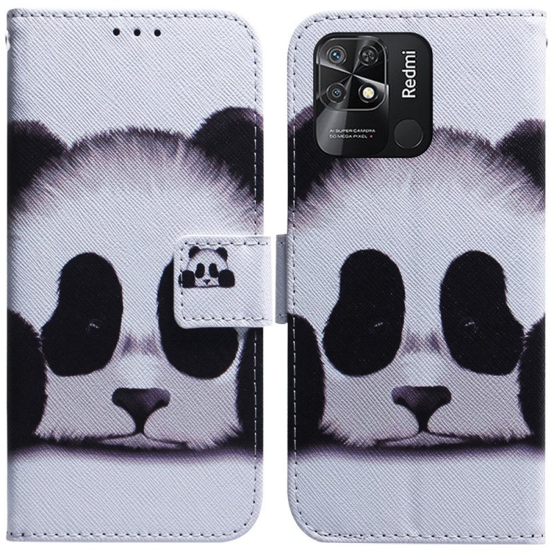 Folio Deksel Til Xiaomi Redmi 10C Panda