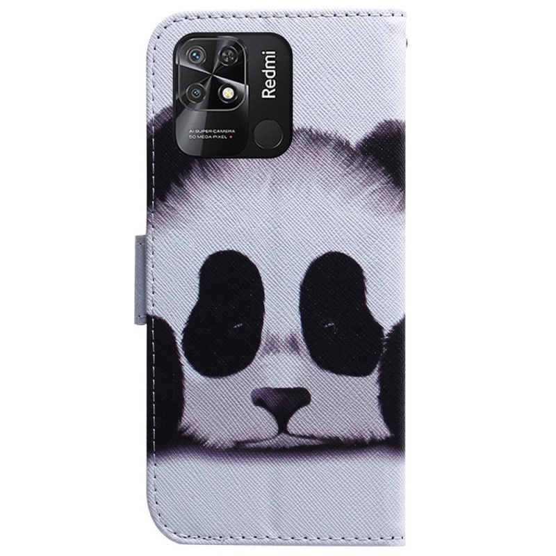 Folio Deksel Til Xiaomi Redmi 10C Panda