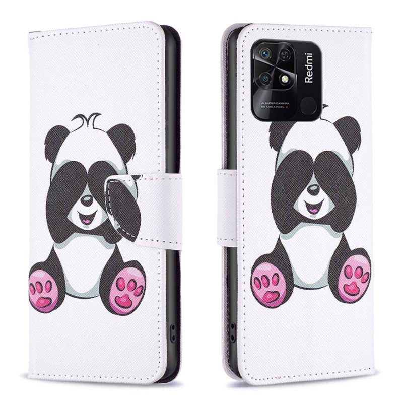 Lærdeksel Til Xiaomi Redmi 10C Panda