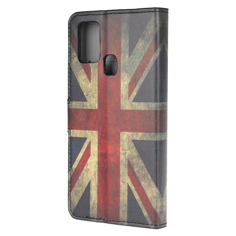 Folio Deksel Til OnePlus Nord N10 Englands Flagg