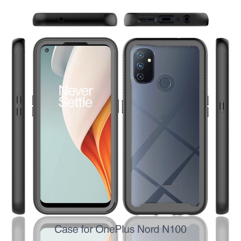 Deksel Til OnePlus Nord N100 Clear Hybrid Edges Bumper