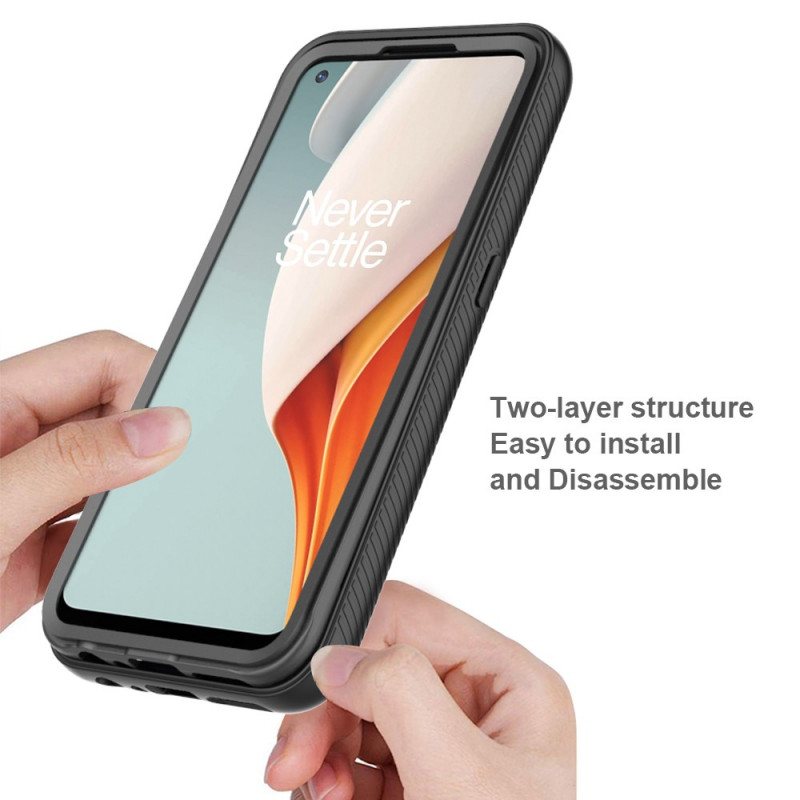 Deksel Til OnePlus Nord N100 Clear Hybrid Edges Bumper