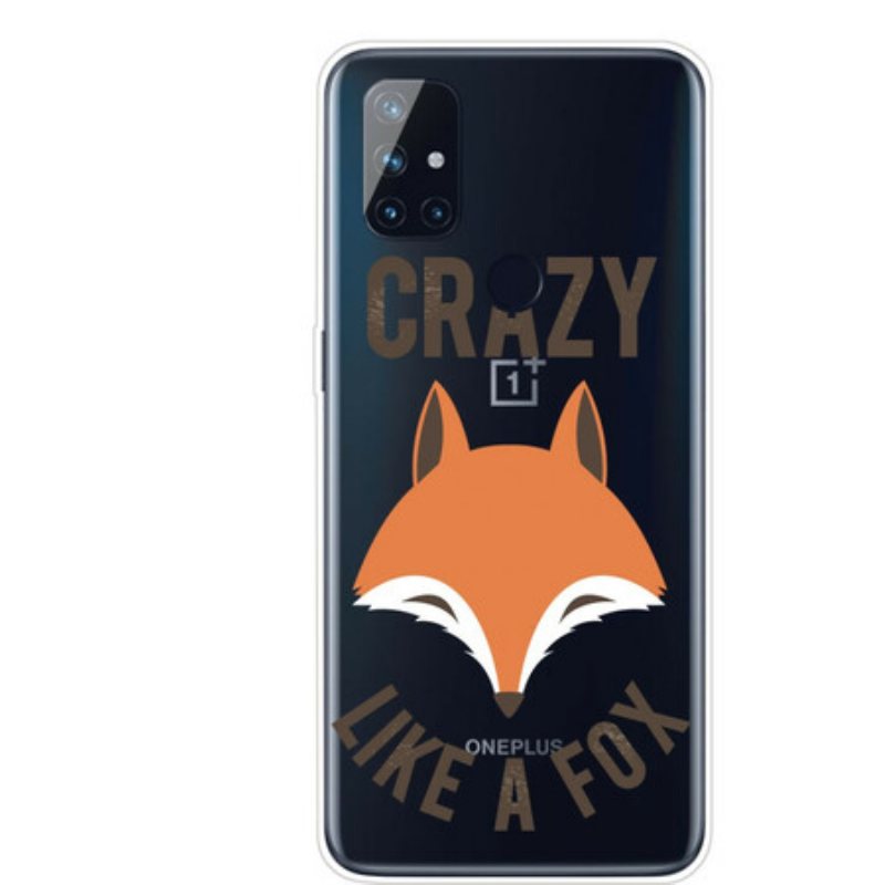 Deksel Til OnePlus Nord N100 Fox / Crazy Like A Fox