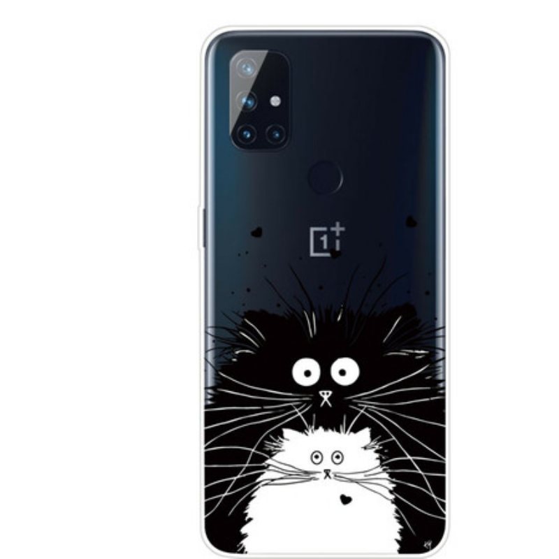 Deksel Til OnePlus Nord N100 Se På Kattene