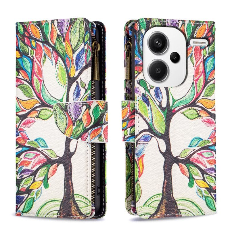 Folio Deksel Xiaomi Redmi Note 13 Pro Plus 5g Tree Of Life-lommebok