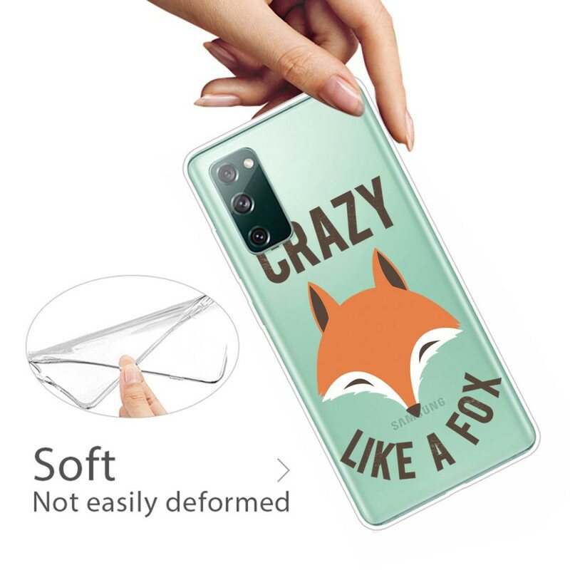 Deksel Til Samsung Galaxy S20 FE Fox / Crazy Like A Fox