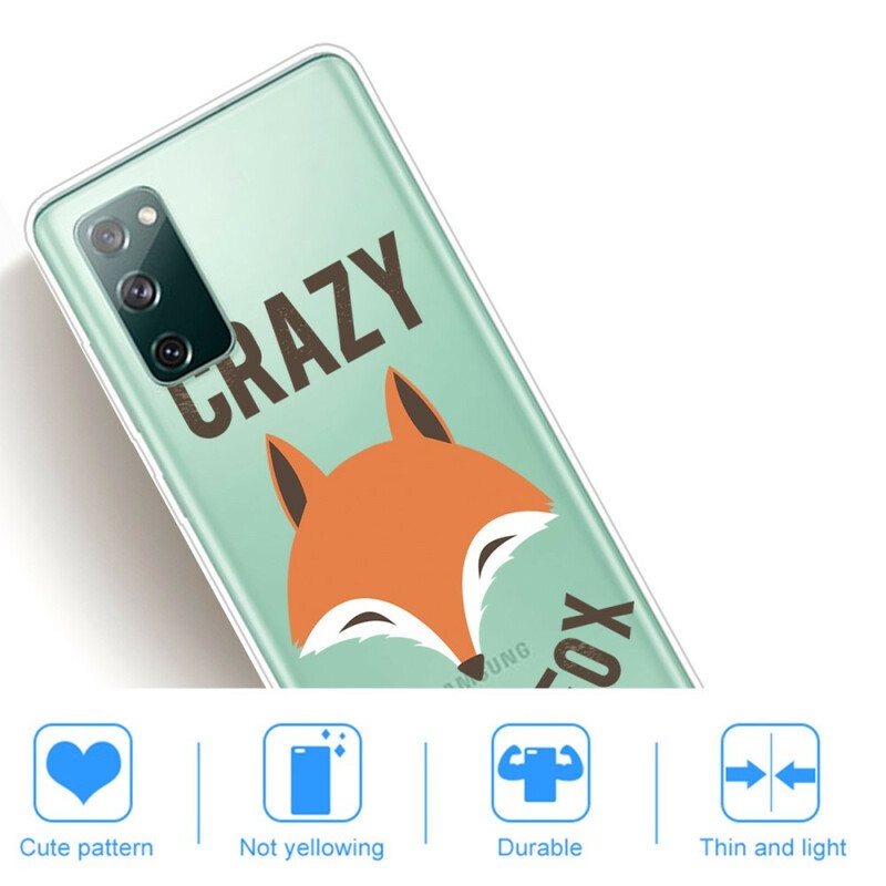 Deksel Til Samsung Galaxy S20 FE Fox / Crazy Like A Fox