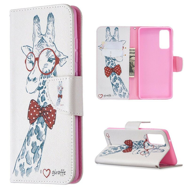 Folio Deksel Til Samsung Galaxy S20 FE Brainy Giraff