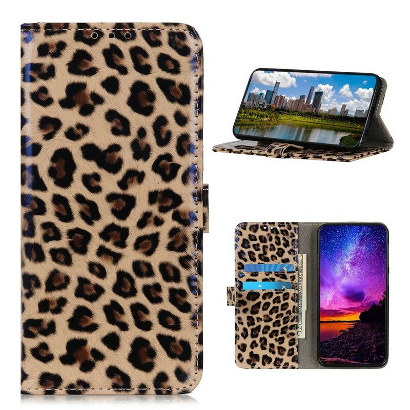 Folio Deksel Til Samsung Galaxy S20 FE Leopard