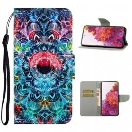 Folio Deksel Til Samsung Galaxy S20 FE Mandala I Himmelen