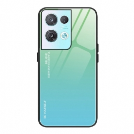 Deksel Til Oppo Reno 8 Pro Tro Herdet Glass