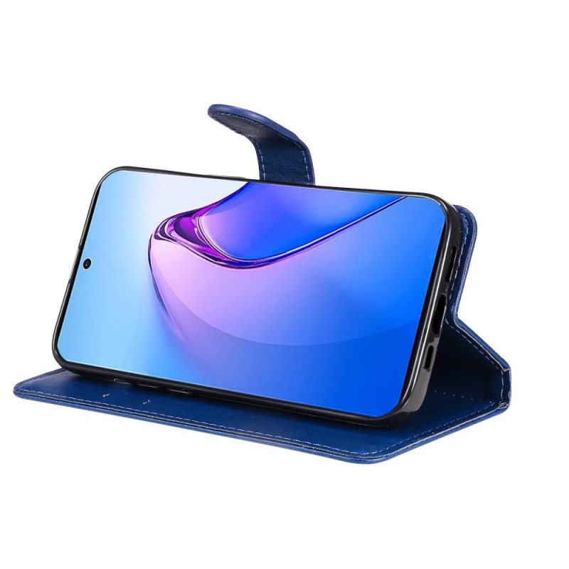 Folio Deksel Til Oppo Reno 8 Pro Med Kjede Vanlig Med Stropp