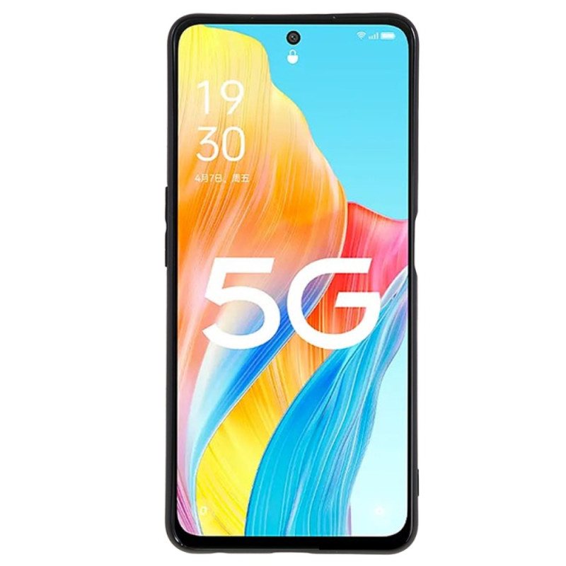 Deksel Til Oppo A98 5g Skinnende Overflate