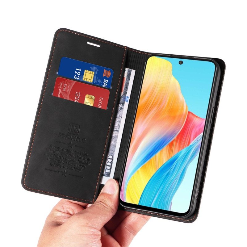 Folio Deksel Oppo A98 5g Betopnice Rfid-blokkering