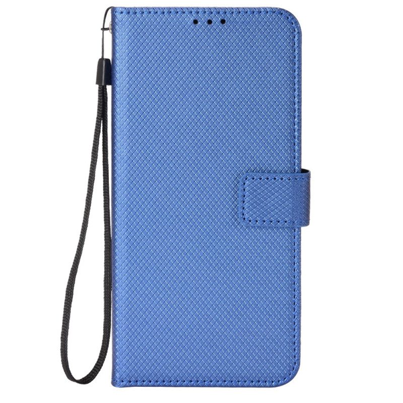 Lærdeksel Folio Deksel Oppo A98 5g Mobildeksel Strap Points