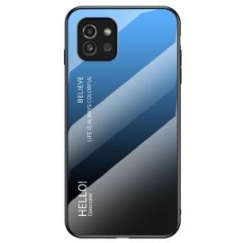 Deksel Til Samsung Galaxy A03 Herdet Glass Hei