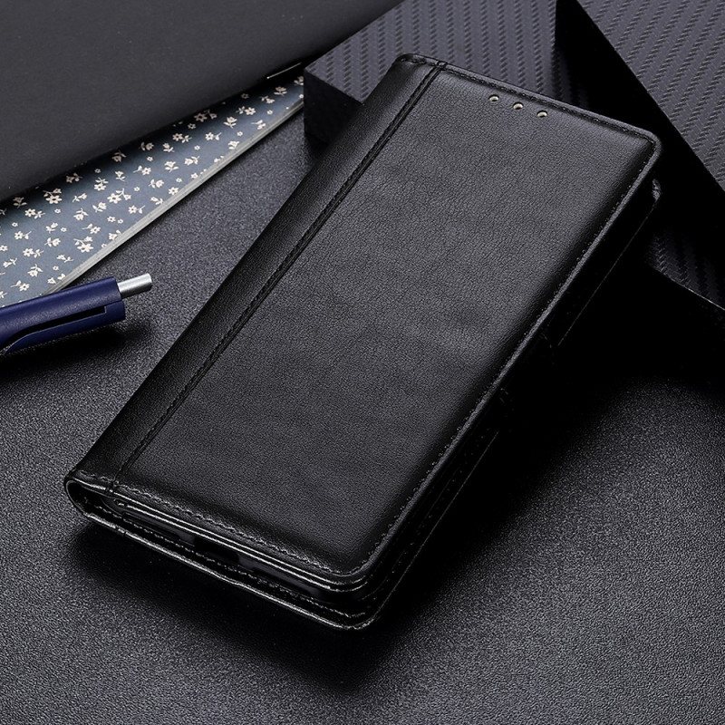 Folio Deksel Til Samsung Galaxy A03 Stil Leather Elegance