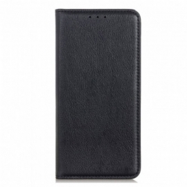 Beskyttelse Deksel Til Motorola Edge 20 Lite Folio Deksel Elegance Split Litchi Leather