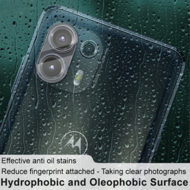 Beskyttende Herdet Glassobjektiv For Motorola Edge 20 Lite Imak