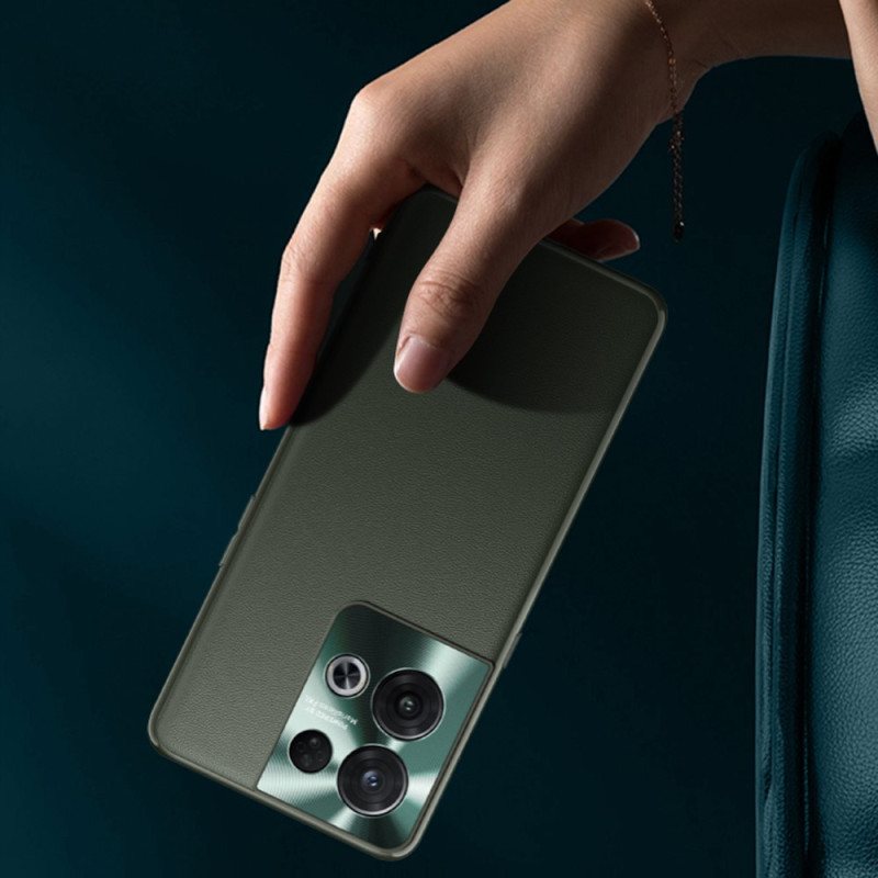 Mobildeksel Til Oppo Reno 8 Premium Kunstskinn