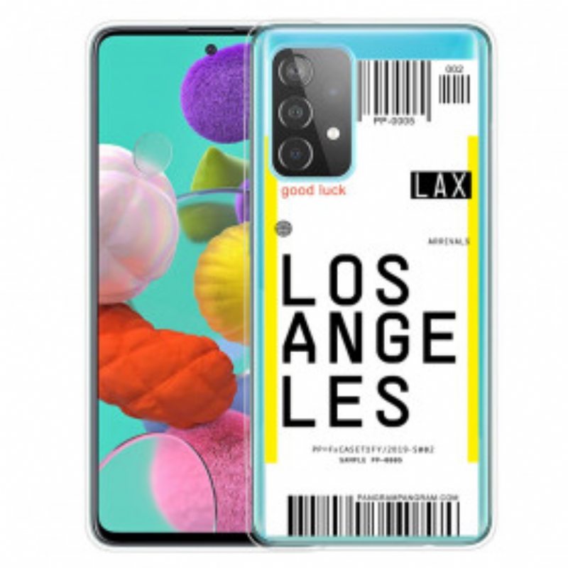 Deksel Til Samsung Galaxy A32 Boardingkort Til Los Angeles