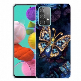 Deksel Til Samsung Galaxy A32 Butterfly Luksus
