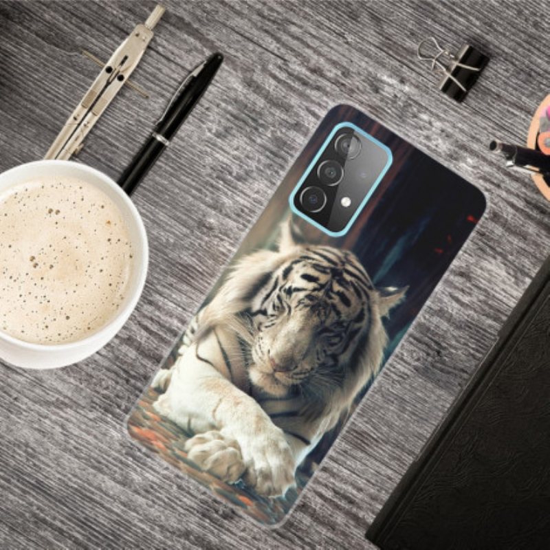 Deksel Til Samsung Galaxy A32 Fleksibel Tiger