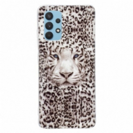 Deksel Til Samsung Galaxy A32 Leopard Fluorescerende