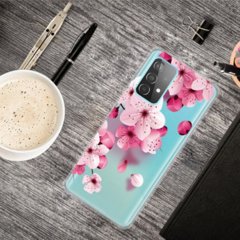 Deksel Til Samsung Galaxy A32 Små Rosa Blomster