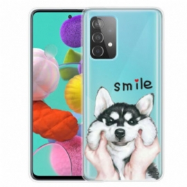 Deksel Til Samsung Galaxy A32 Smil Hund