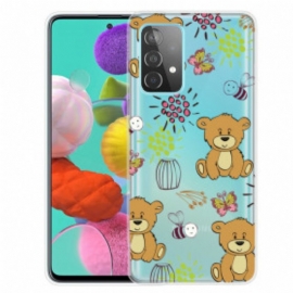 Deksel Til Samsung Galaxy A32 Teddy Bears Topp