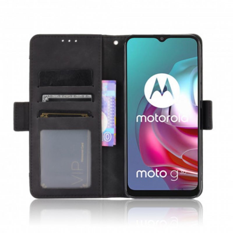 Folio Deksel Til Moto G30 / G10 Multi-card Premier Class