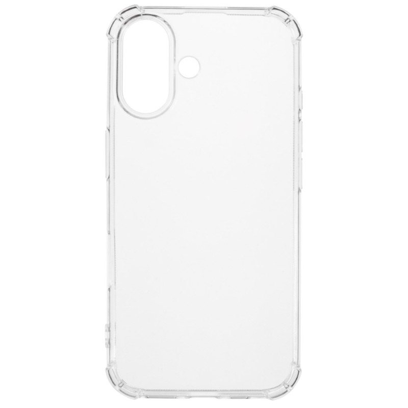 Deksel iPhone 16 Transparent Forsterket Beskyttelse Deksel