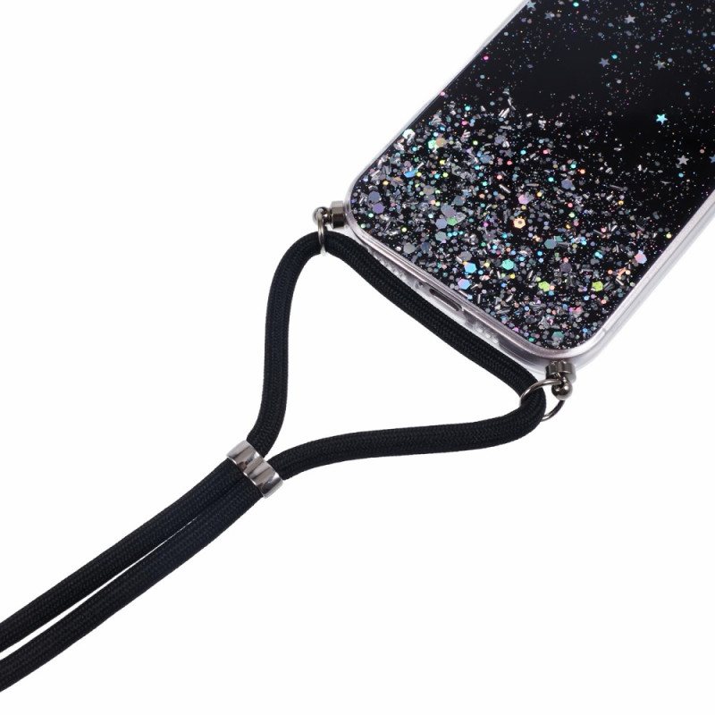 Deksel Til iPhone 16 Sequin Series Cord