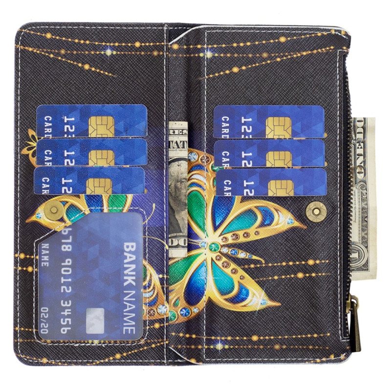 Folio Deksel iPhone 16 Precious Butterflies Wallet