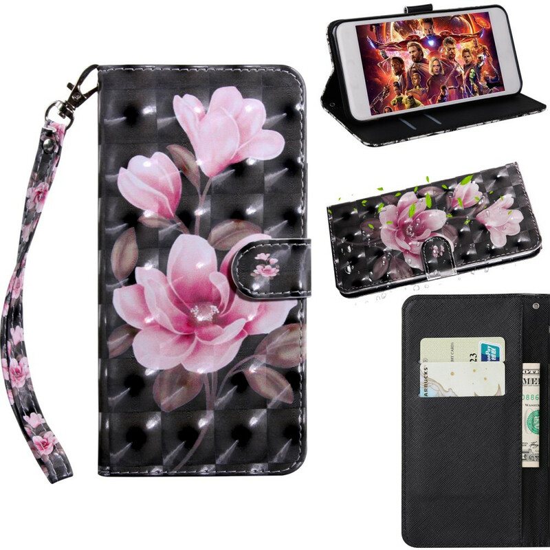 Folio Deksel Til Samsung Galaxy Note 10 Plus Blomstre Blomster