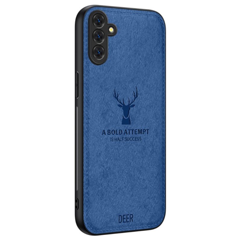 Deksel Samsung Galaxy A55 5g Faux Deer Leather