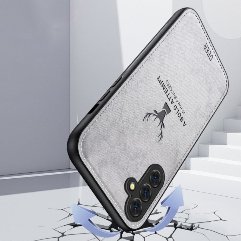 Deksel Samsung Galaxy A55 5g Faux Deer Leather