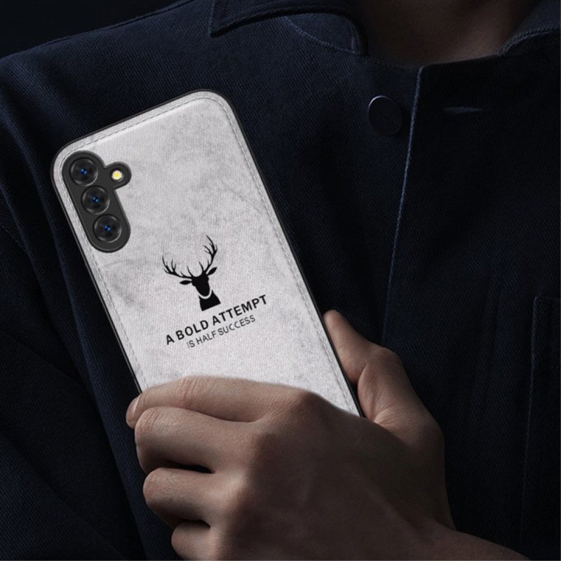 Deksel Samsung Galaxy A55 5g Faux Deer Leather