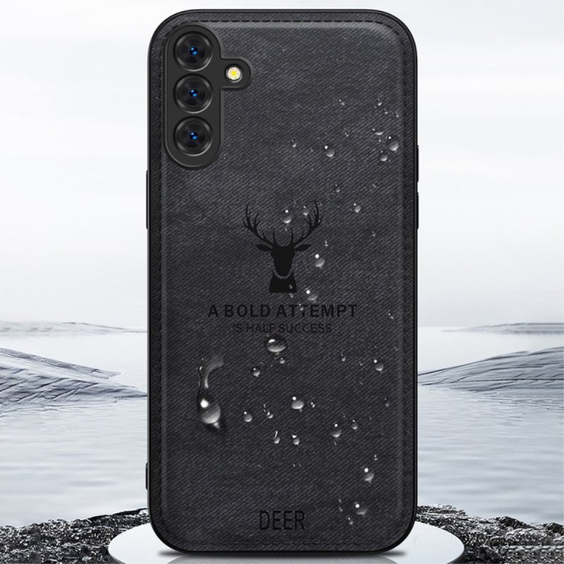 Deksel Samsung Galaxy A55 5g Faux Deer Leather